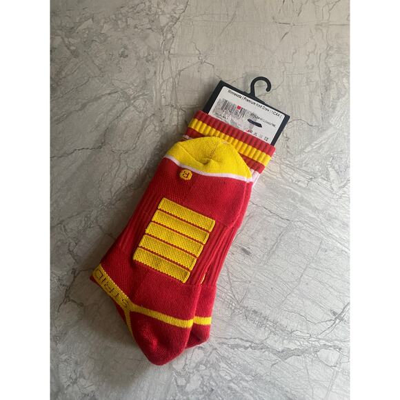 NWT Minnesota Gophers Knit Crew Length Socks Size M/L (8-12) - Picture 4 of 5